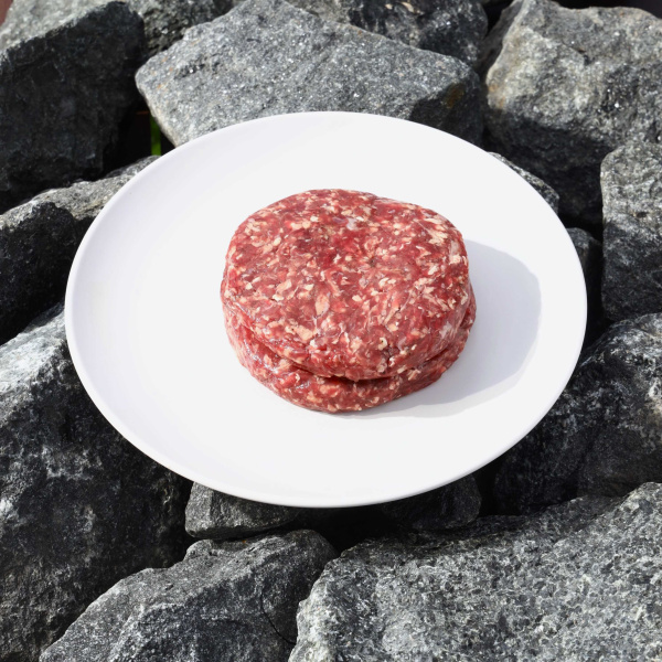 Фирменная котлета для Бургера из мраморной говядины - 2 шт по 240 гр(зам)